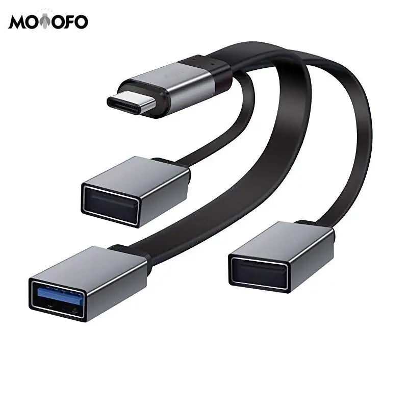 USB Type C к A Hub C/Thunderbolt 3 0 и 2 Female для Google ChromeBook Surface Samsung Note 8 S8 | Мобильные телефоны