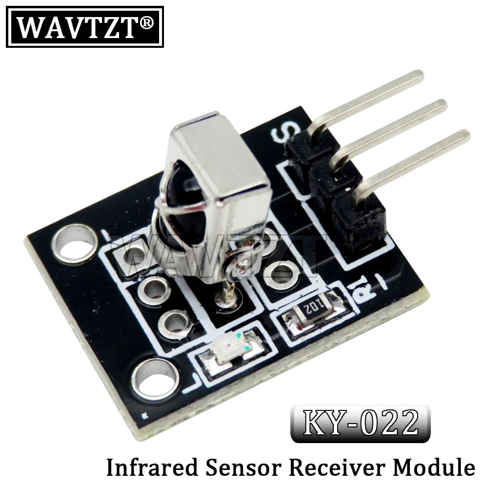 WAVTZT 3pin KY-022 TL1838 VS1838B HX1838, Универсальный ИК-модуль для Arduino, стартовый комплект для самостоятельной сборки