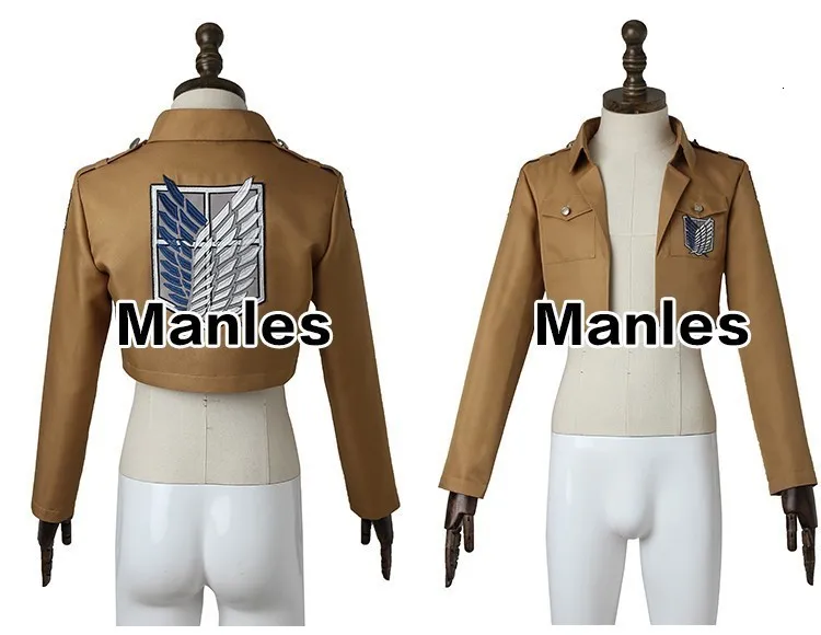 Атака на Титанов Косплей куртка Rival Ackerman Mikasa Dot Pixis Eren Yeager Топ Аниме Shingeki no Kyojin костюм для взрослых на Хэллоуин