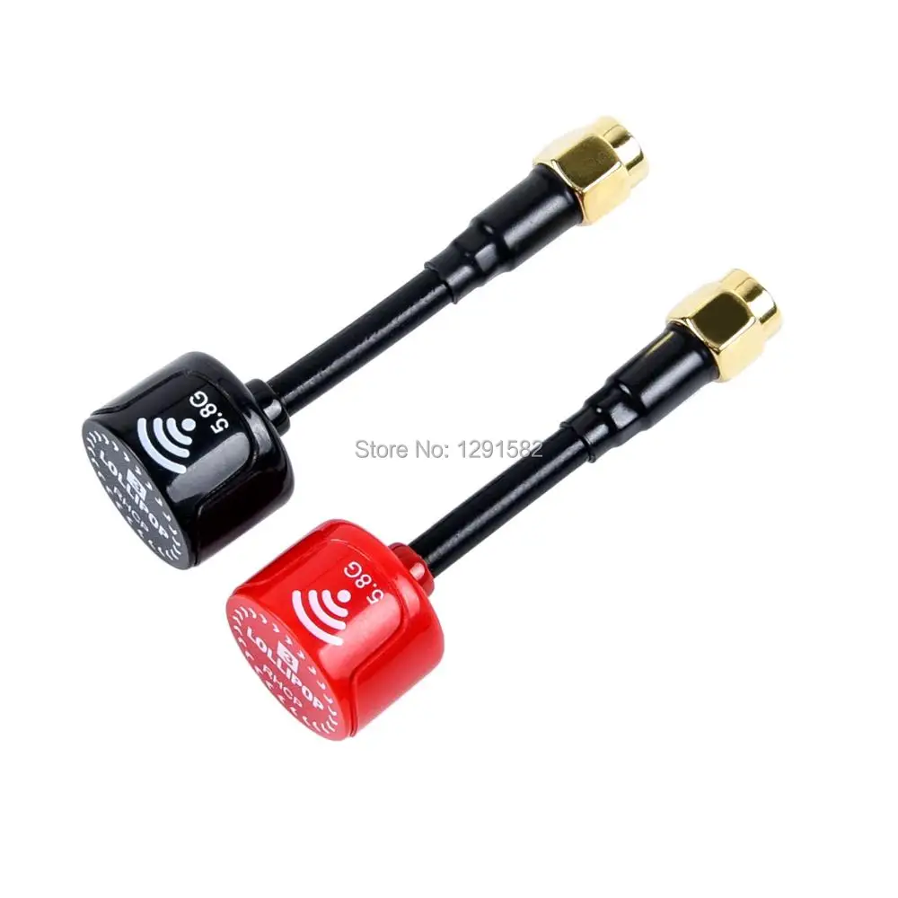 Lollipop 5 8G 2.3dBi RHCP Супер Мини FPV антенна SMA / RP SMA/UFL/straighmmcx для радиоуправляемого дрона