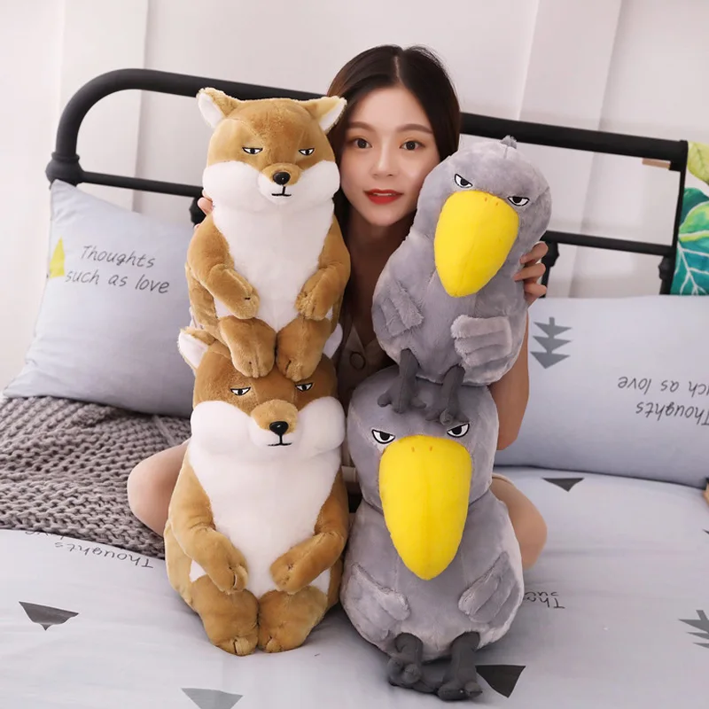Игрушка плюшевая милая кукла-Лиса Shoebill удобный Декор для комнаты детский подарок