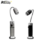 Деформируемая Светодиодная лампа-вспышка, Рабочая лампа, 3 светильник мА освещения, поворотный зум, водонепроницаемый светильник для кемпинга с нижним магнитом, батарея 18650