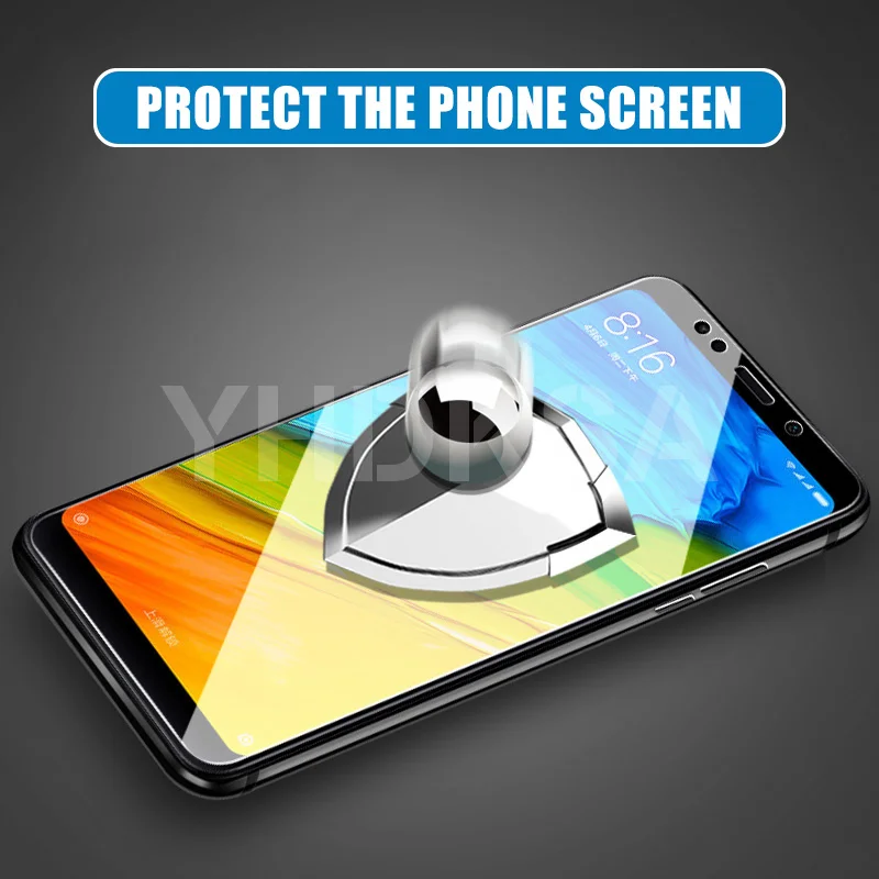 9D Protective Glass For Xiaomi Redmi 6 Pro 6A 5 Plus 5A 4X S2 Glass Screen Protector Redmi Note 6 5 5A 4 4X Pro Tempered Glass