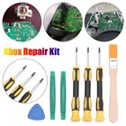 Новинка 7 шт. Геймпад контроллер Отвертка Набор для чистки и ремонта джойстика для Xbox One 360 для PS3 PS4 контроллер отвертка инструмент