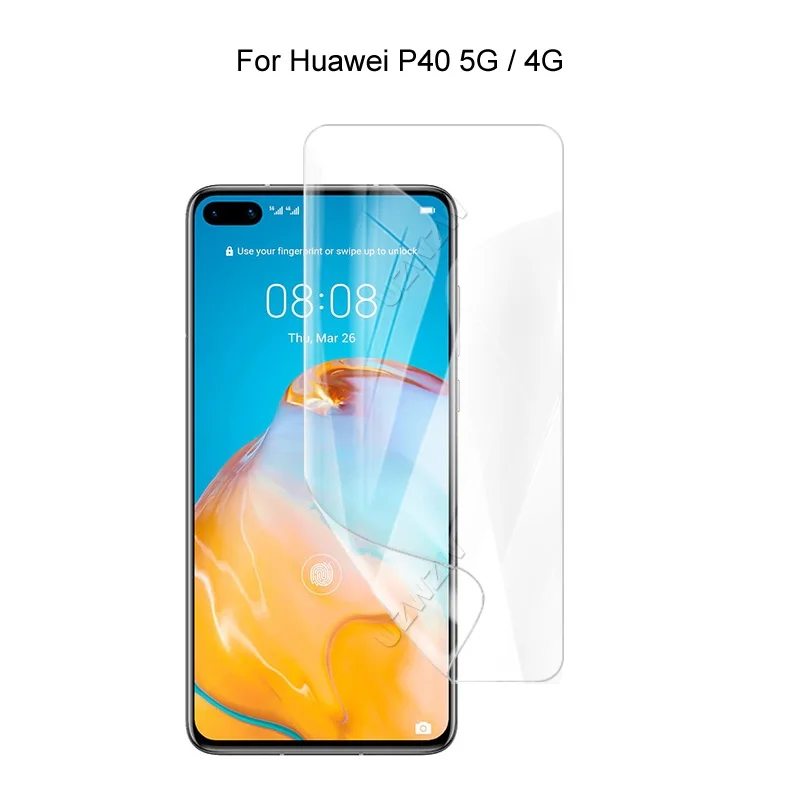 

Мягкая Гидрогелевая Защитная пленка для экрана Huawei P40 5G / 4G