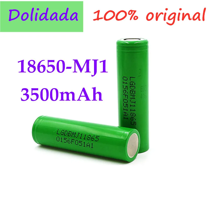 

Dolidada 100% original MJ1 3.7V 3500mah 18650 lithium battery, which can be used for flashlight, electric fan, etc