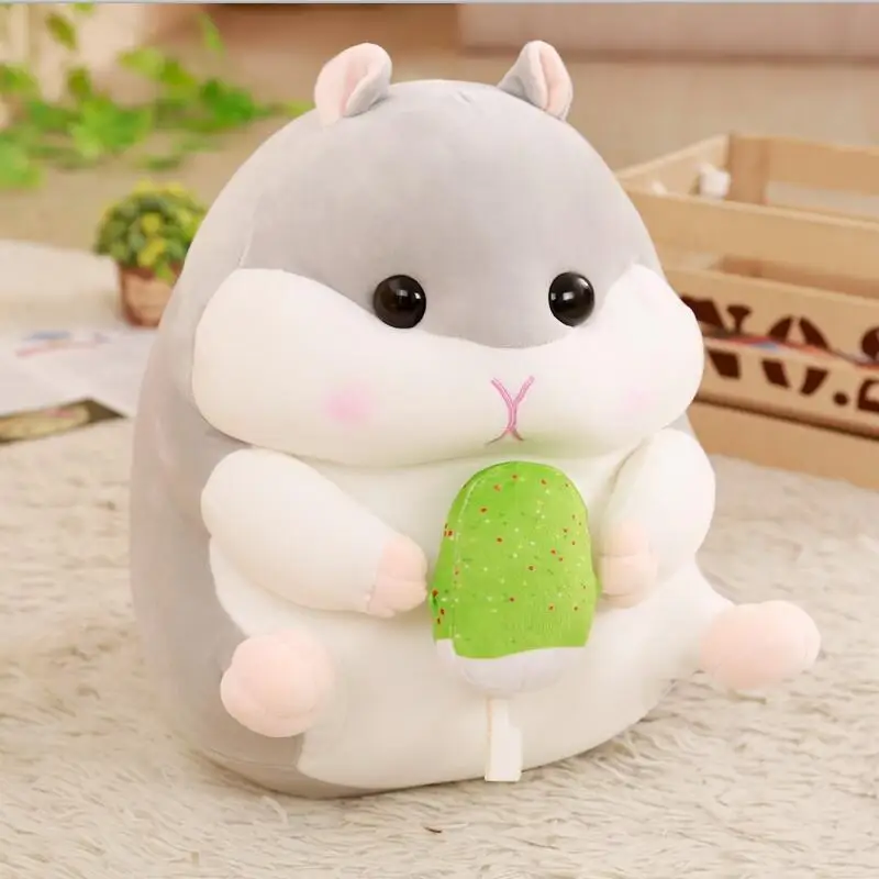20/30/40cm Hamster Pillow Down Cotton Plush Toy Soft Stuffed Doll Cushion Cartoon Cute gift For child kid | Игрушки и хобби