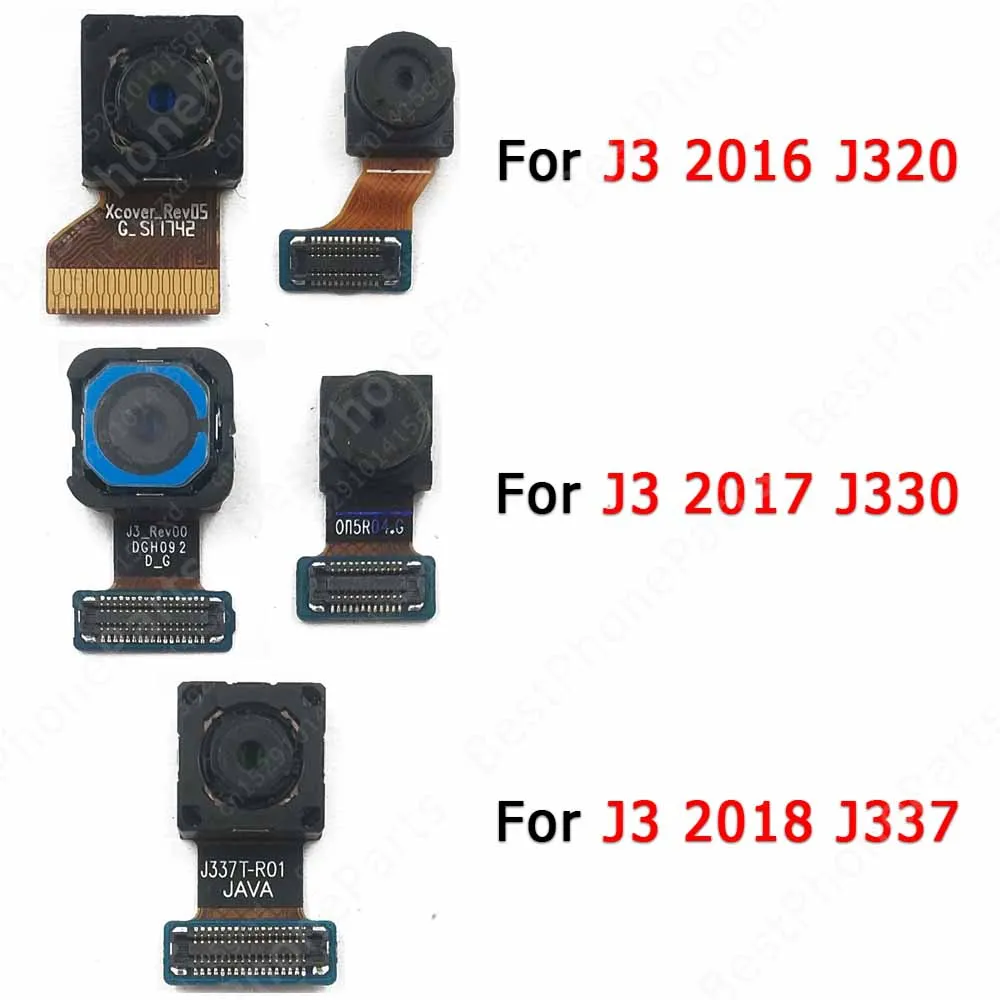 Оригинальная фронтальная и задняя камера для Samsung Galaxy J3 2018 2016 2017 J337 J320 J330, модуль фронтальной камеры для селфи, запасные части