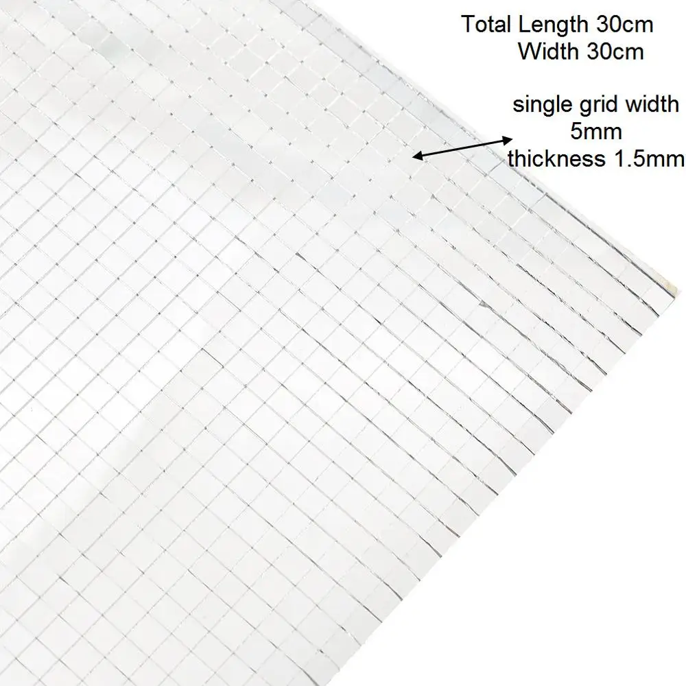 Самоклеящаяся мозаичная плитка из настоящего стекла для рукоделия квадратное