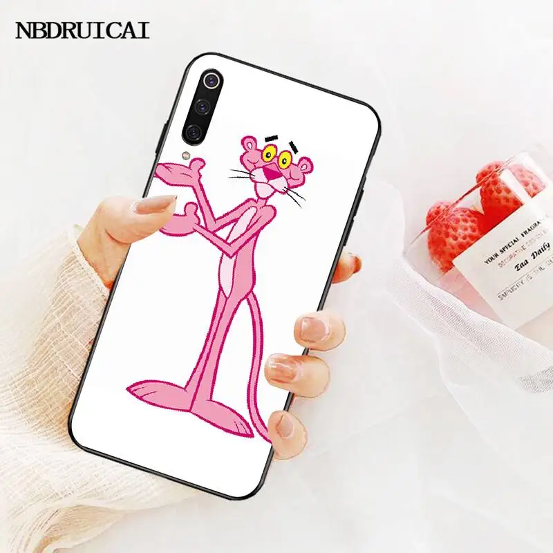 PENGHUWAN lovely Pink Panther DIY Luxury Phone Case for Redmi Note 8 8A 7 6 6A 5 5A 4 4X 4A Go Pro Plus Prime | Мобильные телефоны