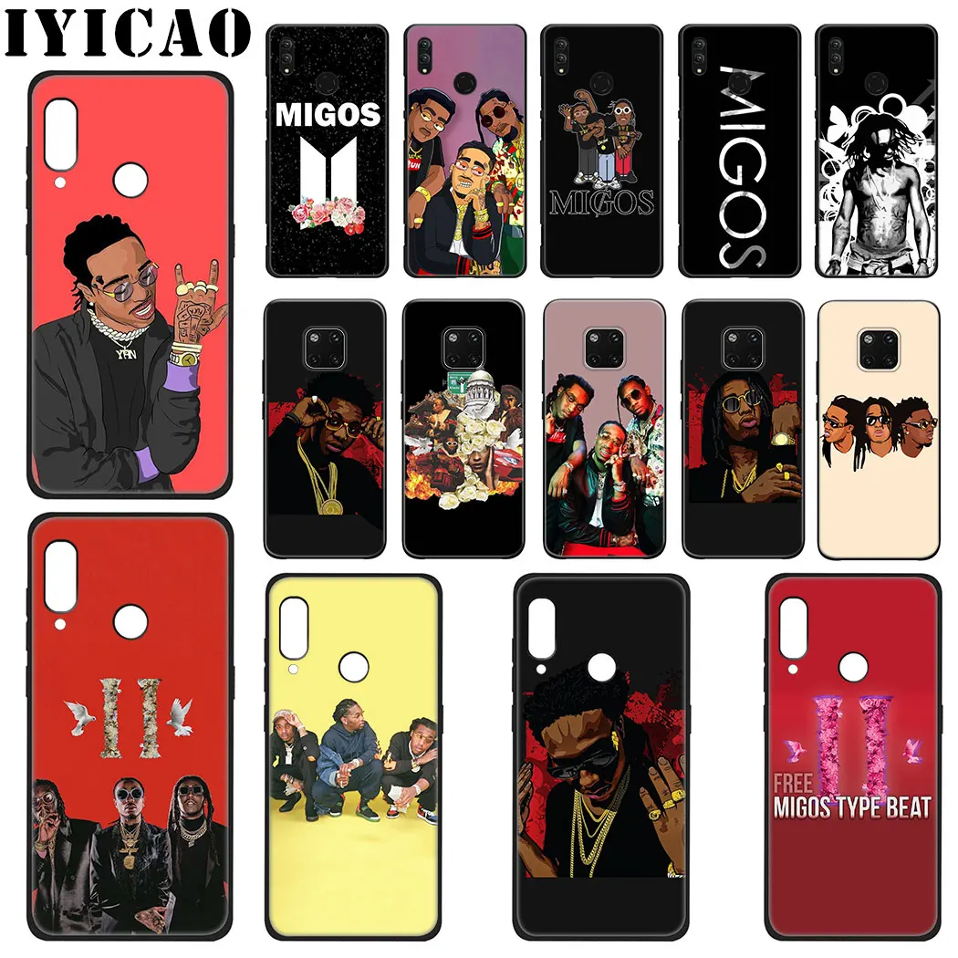 Мягкий силиконовый чехол IYICAO Quavo Rapper Migos для Huawei Mate 20 10 Lite Pro Nova 5i 4 3i 3 2i 2