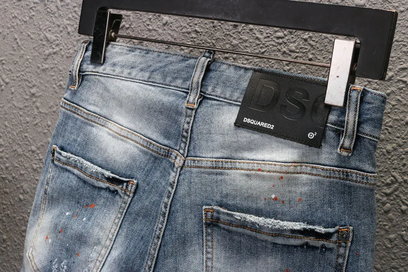 

2021 NEW WOMEn/Man Ripped Jeans D2 Denim shorts slim Jeans Men Casual shorts DSQ2