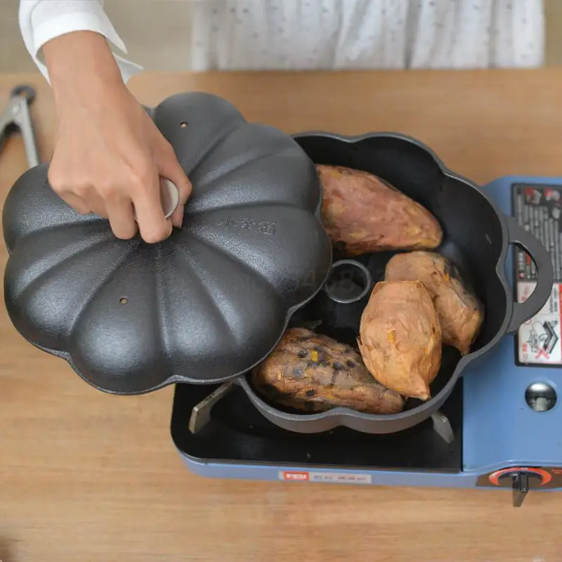 Тыква чугунные сладкий горшок для картошки дома запеченные картофеля машина