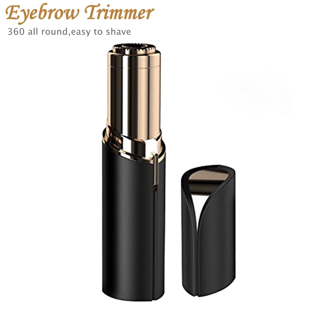 Мини эпилятор для бровей перезаряжаемый триммер бритва лица безболезненный