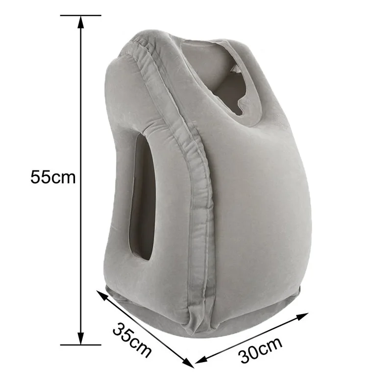 Inflatable Travel Sleeping Bag Portable Cushion Neck Pillow Or Men WomeFn Outdoor Airplane Flight Train Easy | Дом и сад