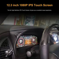 12 3 lcd android for nissan patrol infiniti qx80 q70 2016 car multimedia instrument dashboard display head unit gps navigation