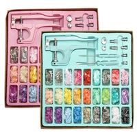 suit snap pliers 24 colors plastic resin snap buttons press stud cloth button press machine sewing tool eyelets moulds