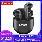 TWS-наушники Lenovo PD1 с поддержкой Bluetooth 5,0 и сенсорным управлением