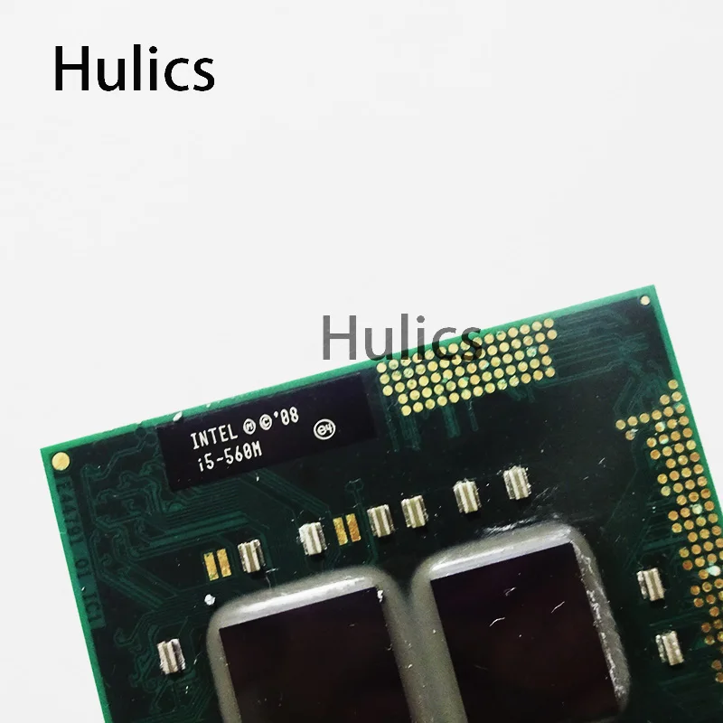 Hulics оригинальный lntel Dual Core i5 560M I5 560 м 2 66 ГГц Тетрадь процессоры ноутбука Процессор