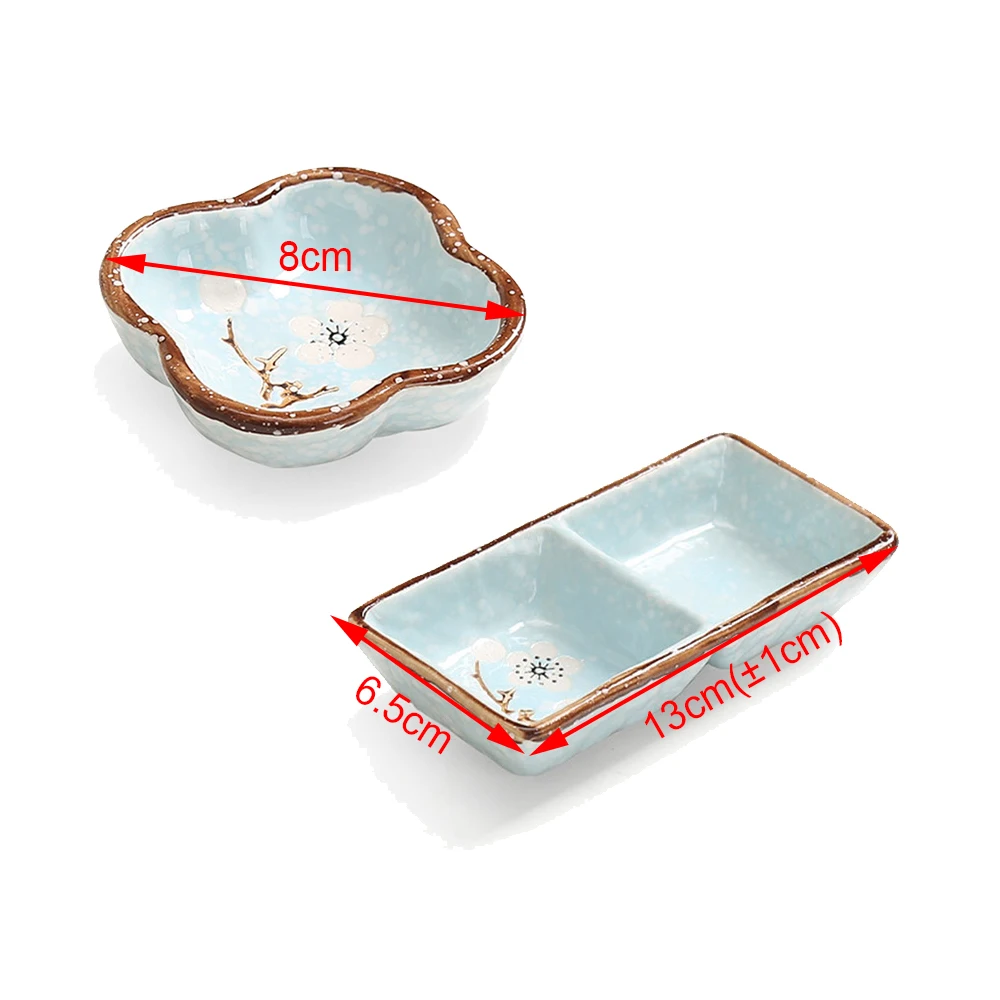 1 шт. японский творения белый Керамика соуса Кухня приправа уксус мульти блюдо