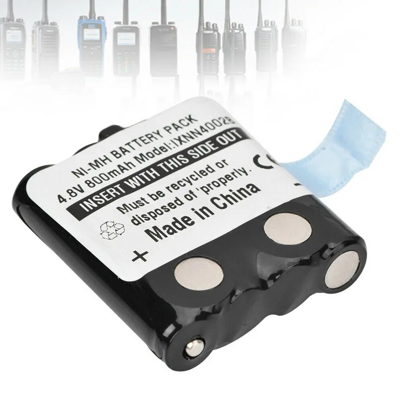IXNN4002B 800 мА/ч, никель-металл-гидридный аккумулятор для Motorola TLKR T80 T80Ex XTR446 XTB446 PMNN4426 XT180 XTK446 TLKR T61 T81 T5 T6 T7 T8 T50 T60