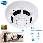 Мини-камера 1080P HD с Wi-Fi, беспроводная iP-камера видеонаблюдения, видеорегистратор, микро-камера с имитацией дымовой сигнализации