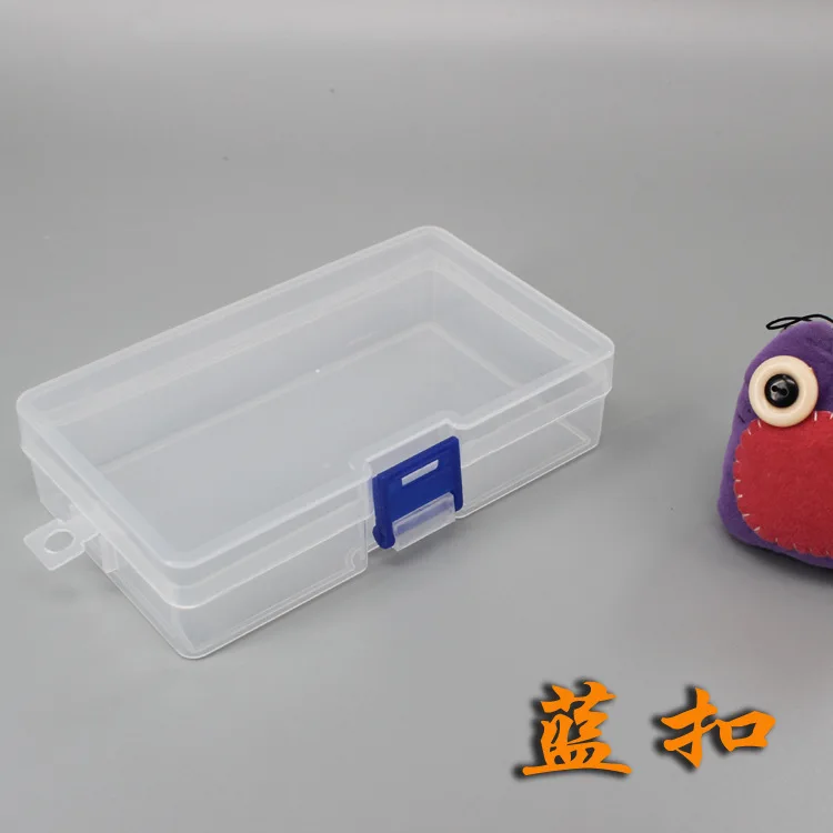 PP прозрачный пластиковый замок настольная отделочная коробка с крышкой