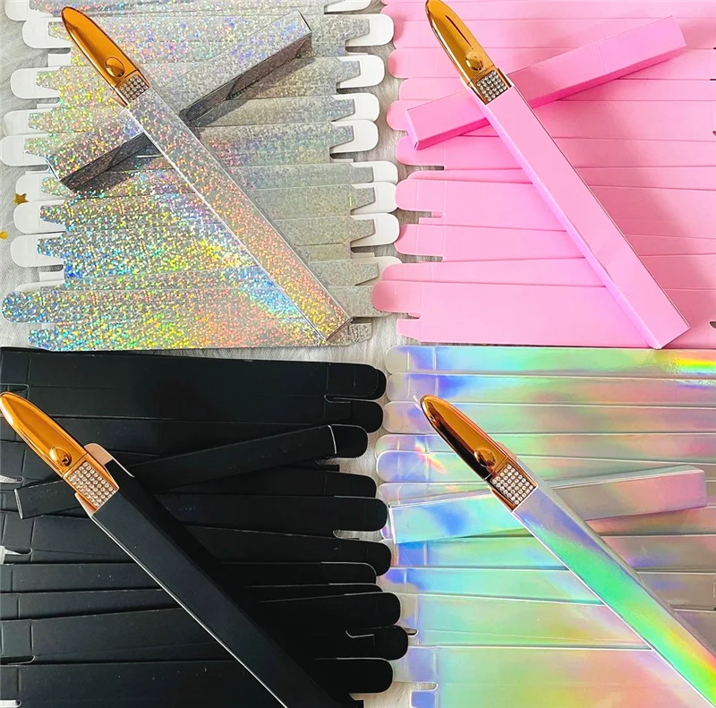 

Eyeliner Boxes Packaging Empty Glitter Soft Eyeliner Boxes For Eyeliner Lash Glue Pen Private Label Package