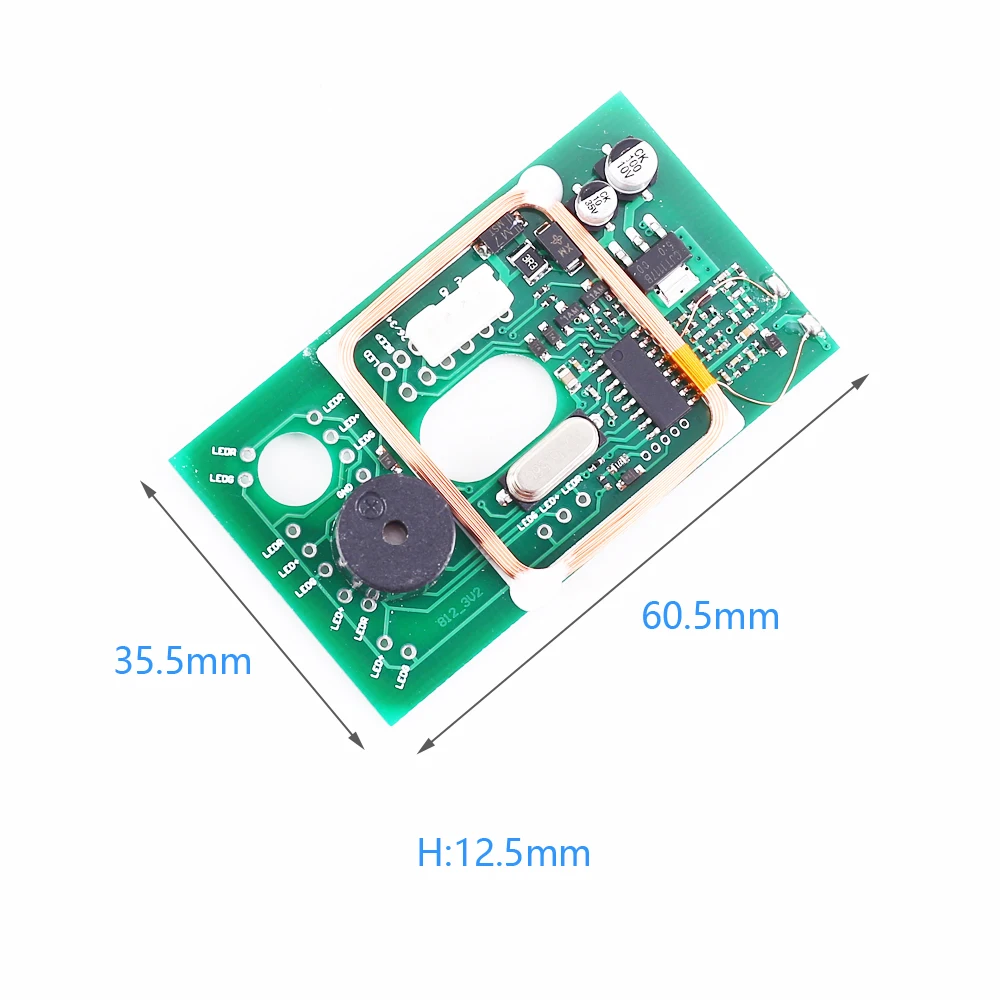Беспроводной модуль считывания RFID 13 56 МГц 125 кГц двухчастотный WG26 WG34 ID IC кардридер