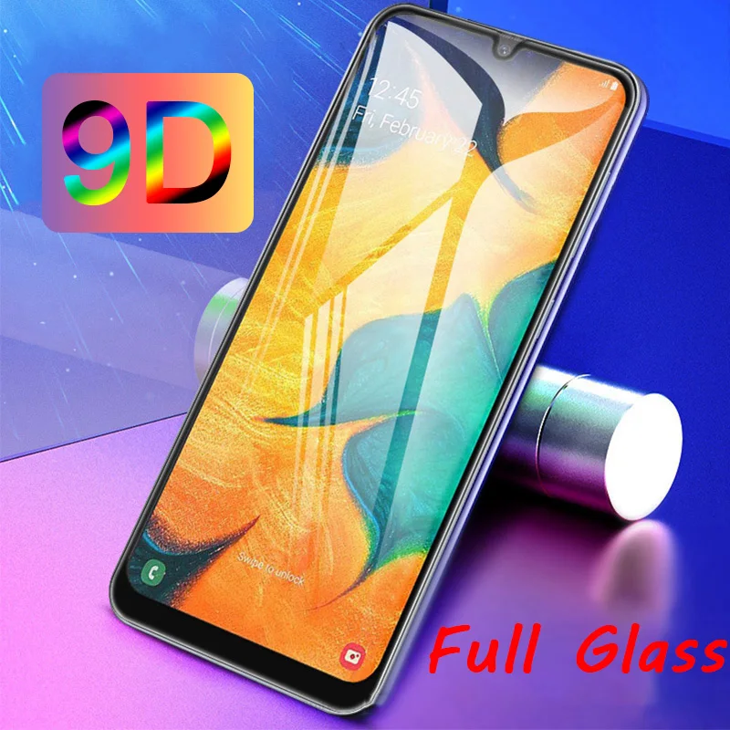 Защитное стекло 9D для Samsung Galaxy A50 защитная пленка A60 A70 A80 A90 Защитная A40 A30 A20e