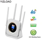 Беспроводной маршрутизатор YIZLOAO 4G LTE, Wi-Fi, CPE, 3G, 3G, мобильный модем, WanMiniPocketдомашняя точка доступа, широкополосный шлюз Вселенной