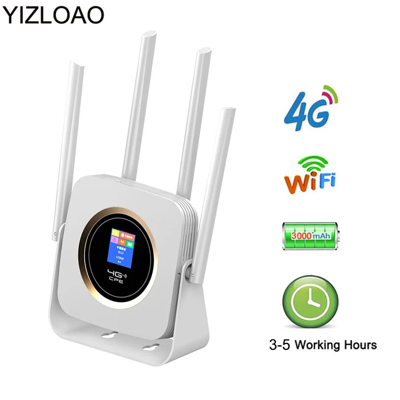 YIZLOAO 4G LTE/Wi Fi/беспроводной маршрутизатор Plus CPE 3G Модем Мобильный Wan/Mini/Pocket/домашний