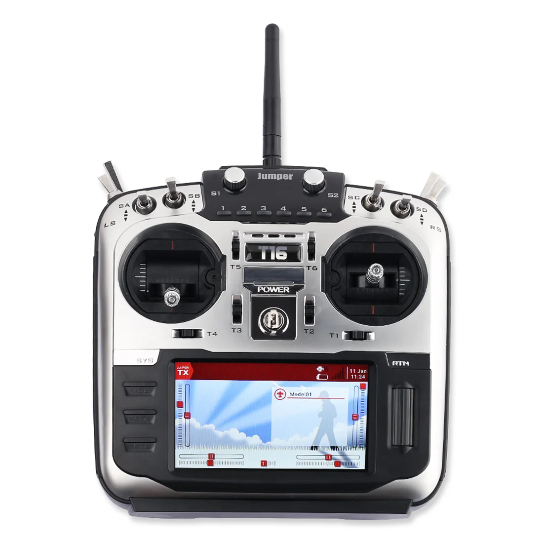 Перемычка T16 Pro T16 PlusTransmitter с JP4-in-1 радиочастотным модулем с открытым исходным кодом, мультипротокол радио 2,4G 16CH 4," lcd для дрона FPV