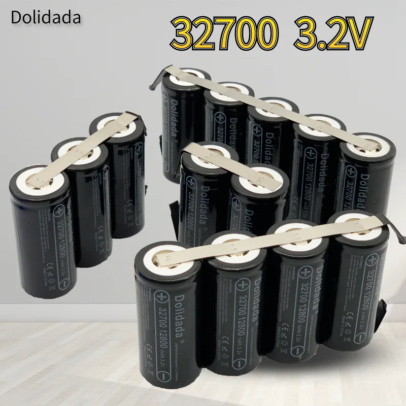 

Original 3.2V 32700 25600mAh 38400mAh 51200mAh Rechargeable Lifepo4 High Drain70A for Battery Pack Diy Vehicle Electric Bicycles