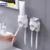 Настенный автоматический дозатор зубной пасты wiвообstar, соковыжималка, аксессуары для ванной комнаты, креативный дозатор для зубная паста для ленивых - изображение
