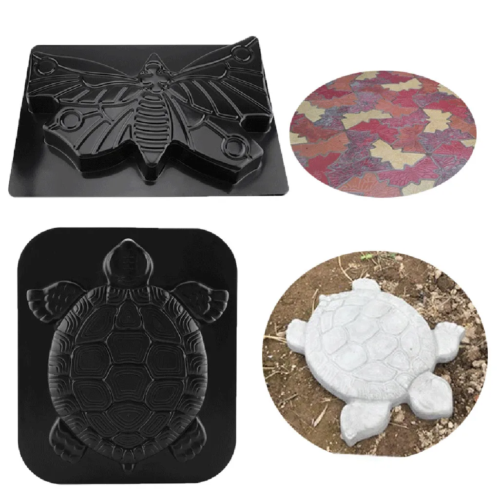 Животноводство DIY тротуар плесень домашний сад пол дорога бетон шаговый