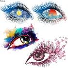 Термонаклейки Pulaqi с рисунком на одежду, термонаклейки с надписью Ван Гог, аппликации в стиле панк, сделай сам