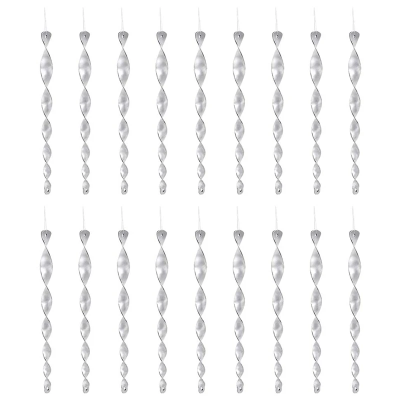 

18 Pcs Bird Repellent Rods, Reflective Bird Deterrent Rods, Bird Deterrent Rods Reflective Bird