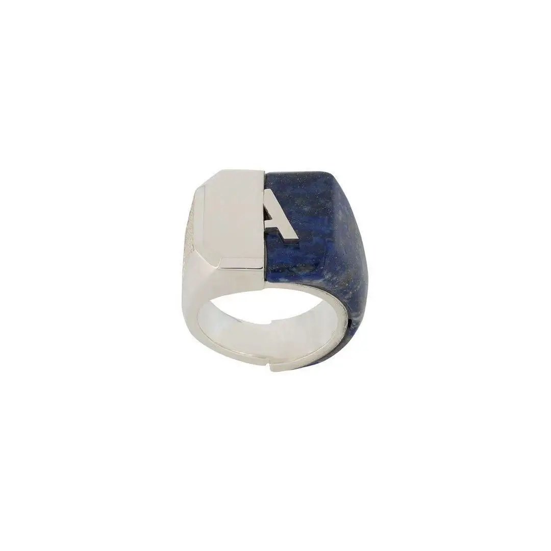 

New Ore Stitching Ring Cutting Logo Couple Personality Trendy Brand Hip Hop Popular Jewelry Accessories