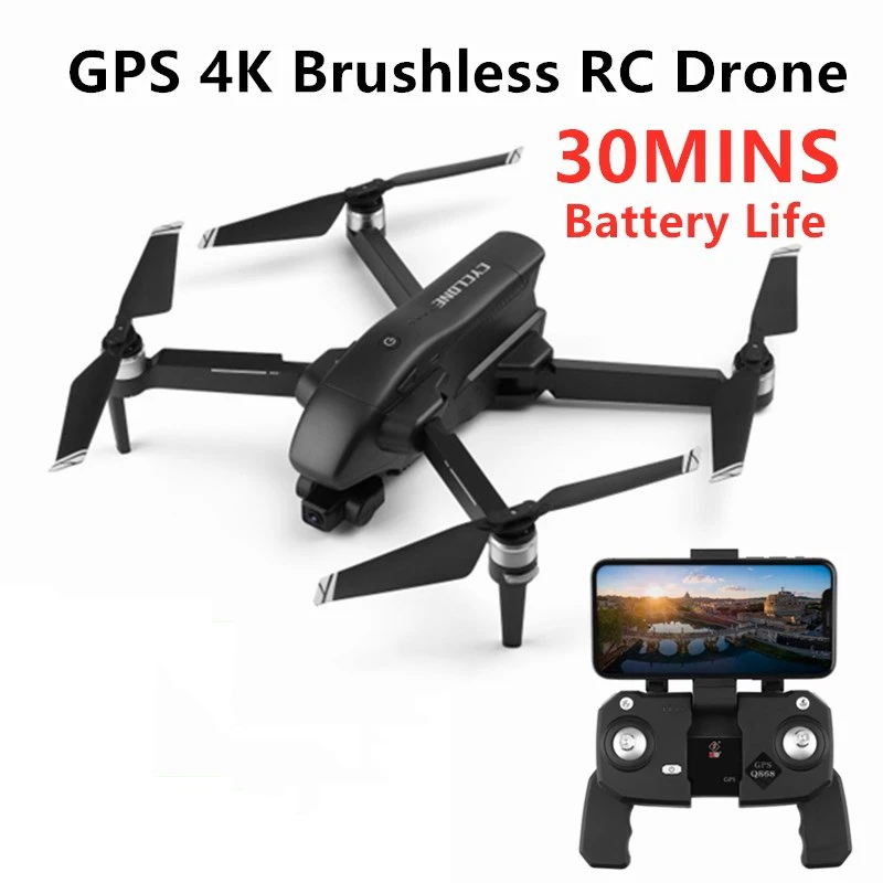 

WLtoys Q868 Professional Drone 4K with 2-Axis Gimbal HD Camera FPV GPS Drones 2.4G Brushless Motor RC Quadcopter VS SG906 Pro 2