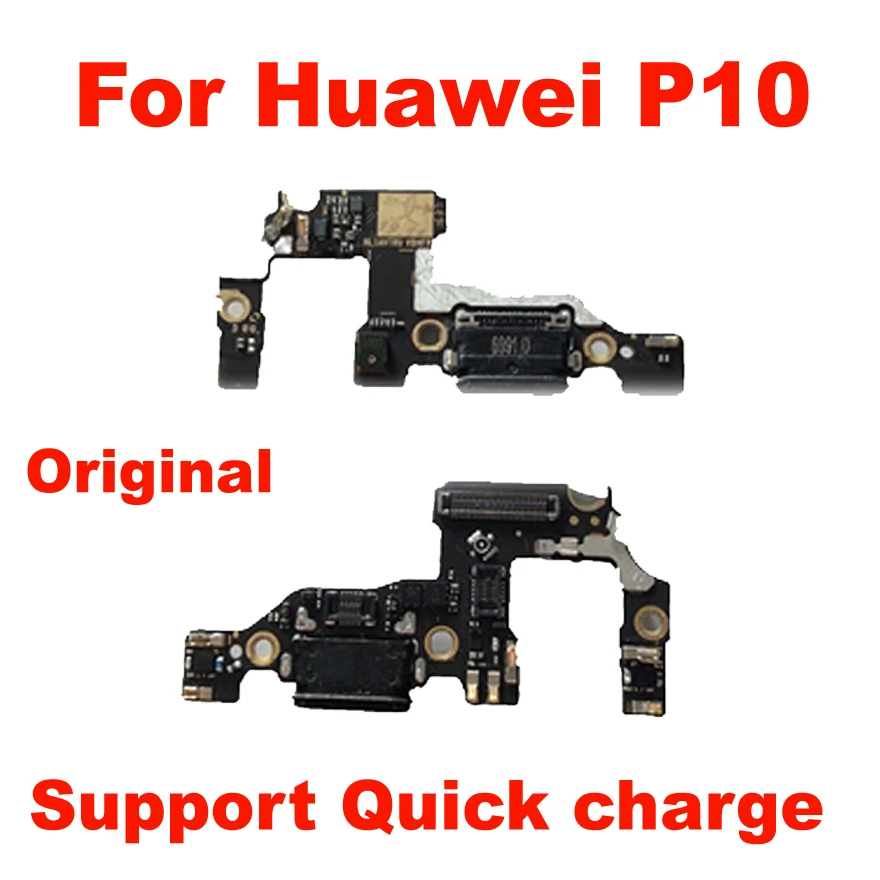

Оригинальная зарядная Плата USB для Huawei P10, зарядная док-плата, коннектор, материнская плата, гибкий кабель, запасные части