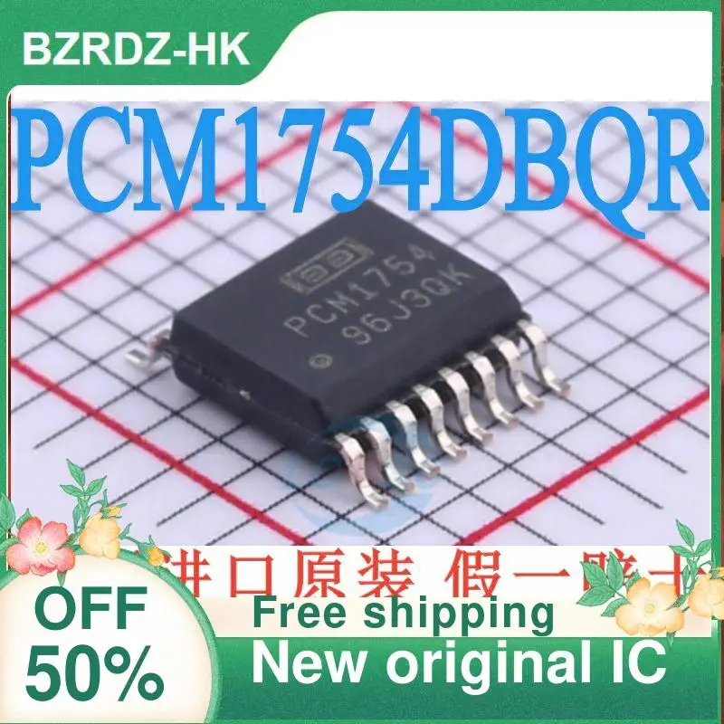 

5PCS/lot PCM1754DBQR PCM1754 SSOP-16 New original IC