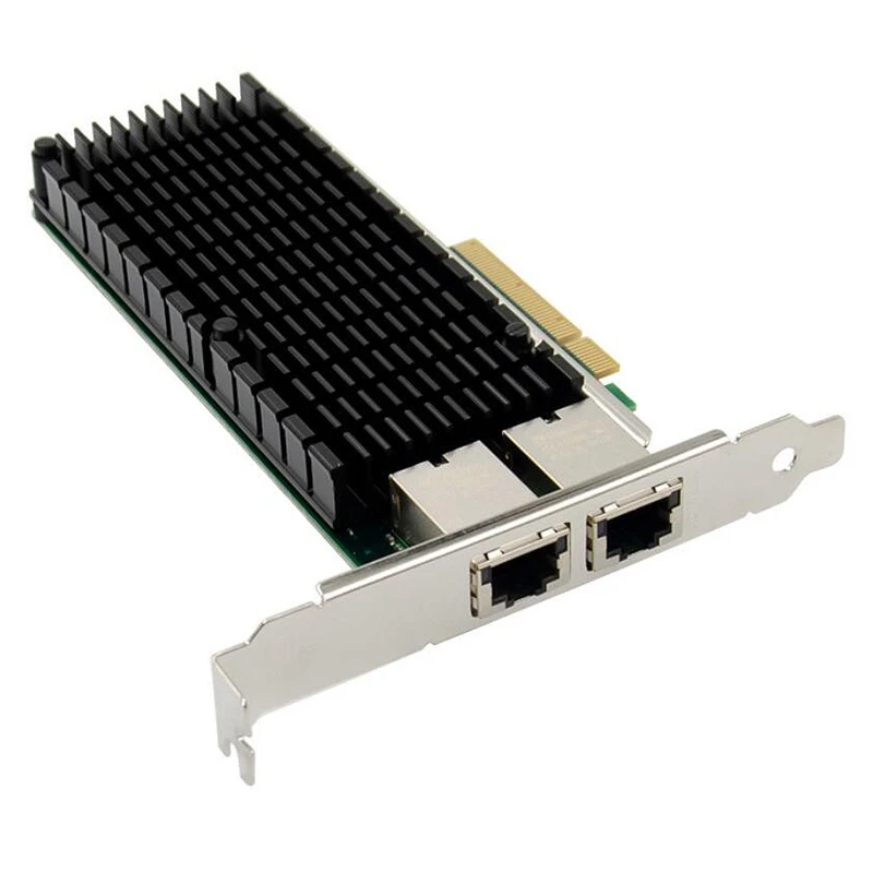 PCI-E X8 Gigabit Ethernet Server Network Card PCIe 10GbE RJ45 X540 | Компьютеры и офис