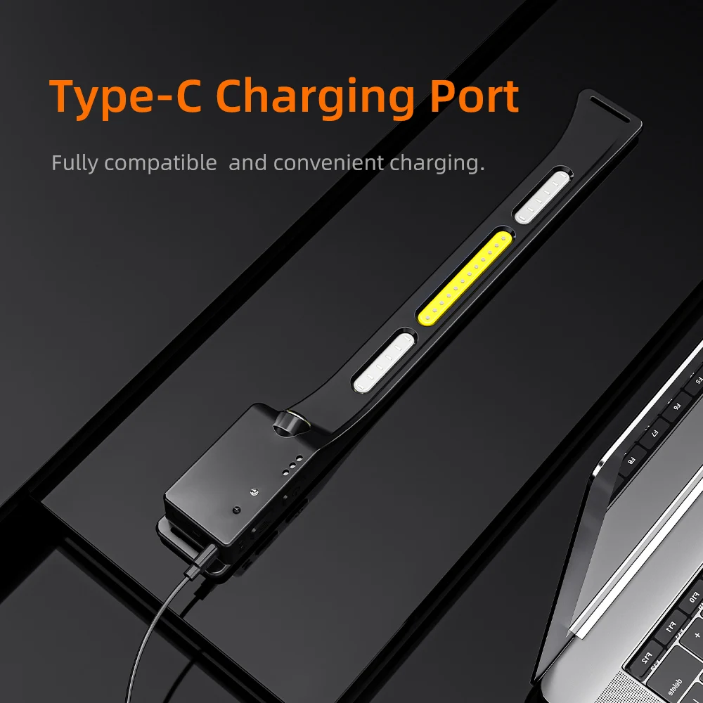 Светодиодный индукционный налобный фонарь SUPERFIRE HL76 Головной с крассветильник