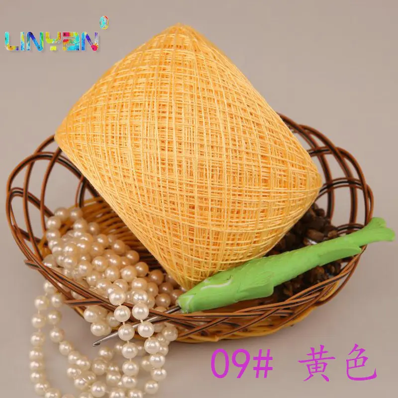 250 г 100% хлопковая пряжа для вязания оптовая продажа ручная вязка вязаный крючком