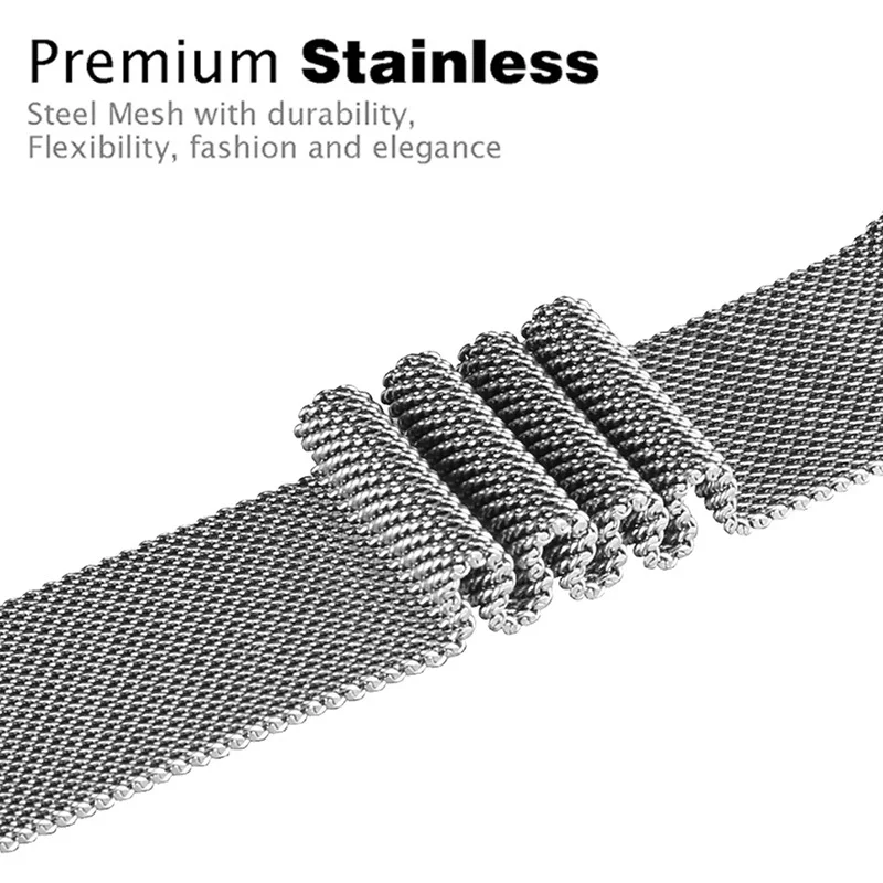 Миланский ремешок для часов аpple 4 3 наручных iwatch 42 мм 38 Версия 44 40 Браслет серии