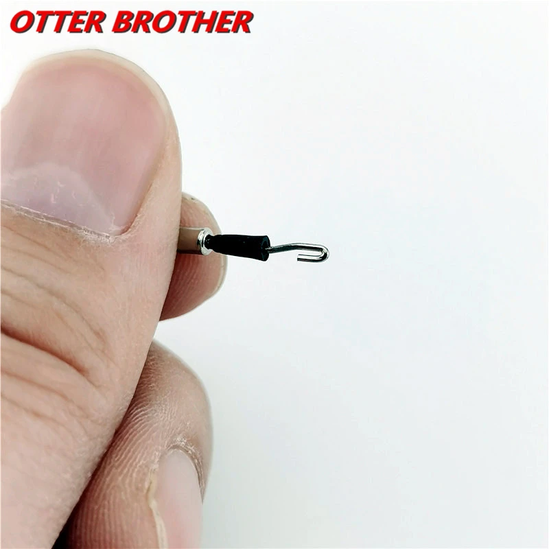 30pcs/lot Fishing Barrel Swivel Pin Line Connector Solid Rings Snap Swivel Contector Safety Snaps Hook Lure Accessories Pesca