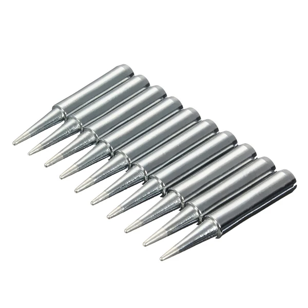 

10pcs 900M-T-B Lead Free Solder Iron Tips for Hakko Soldering ReWork Station