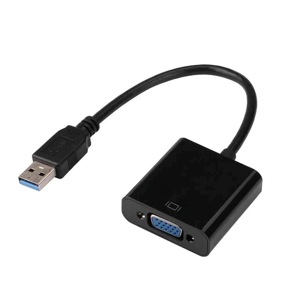 USB к VGA адаптер 2 0/3 0 внешняя видео карта мульти дисплей конвертер для настольного