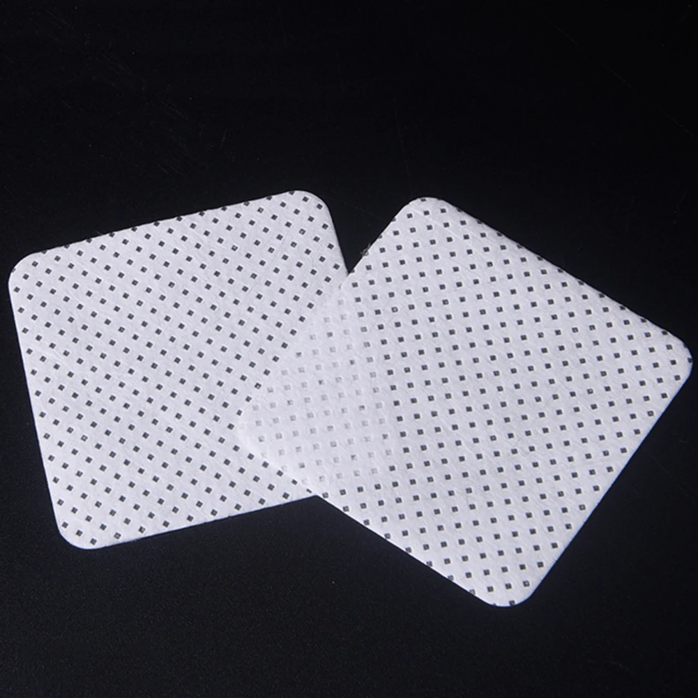 Салфетки хлопковые безворсовые для удаления клея с ресниц 100 шт. | Красота и